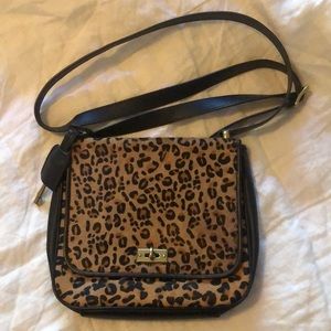 Fossil Memoir Novella Crossbody Cheetah